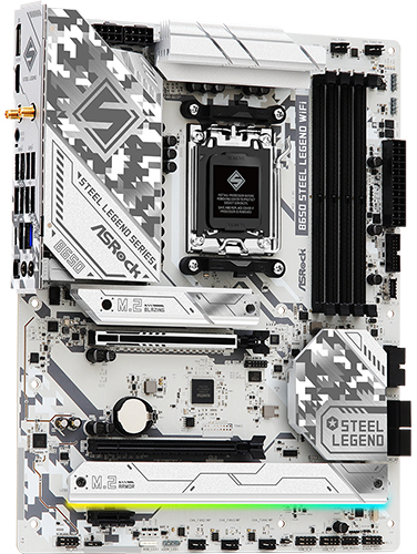 ASRock - Motherboard ASRock B650 Steel Legend WiFi