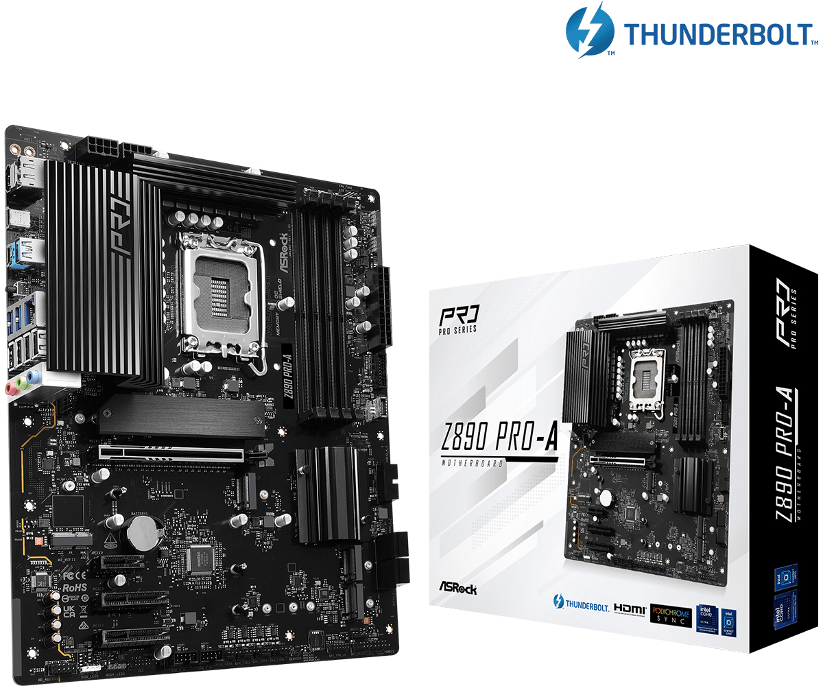 ASRock - Motherboard ASRock Z890 Pro-A