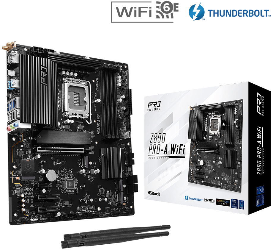 Motherboard ASRock Z890 Pro-A WiFi