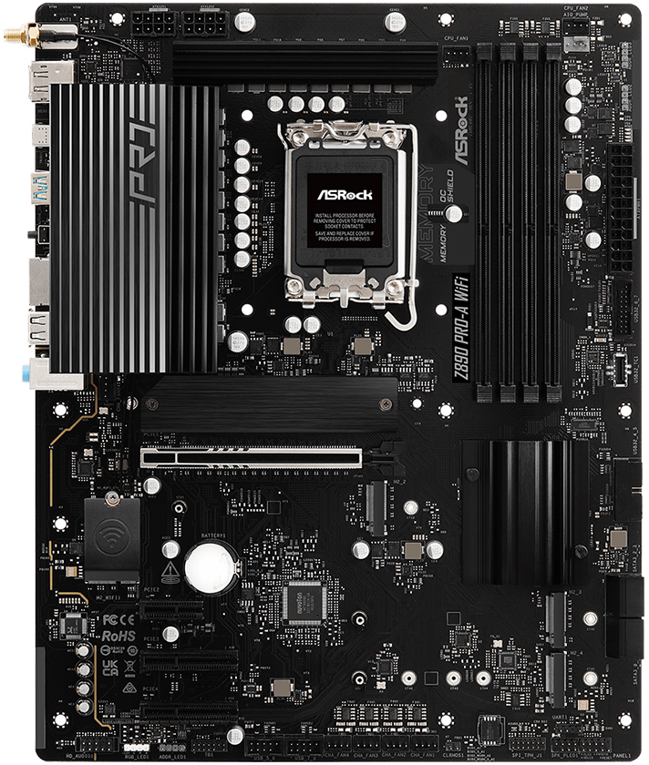 ASRock - Motherboard ASRock Z890 Pro-A WiFi