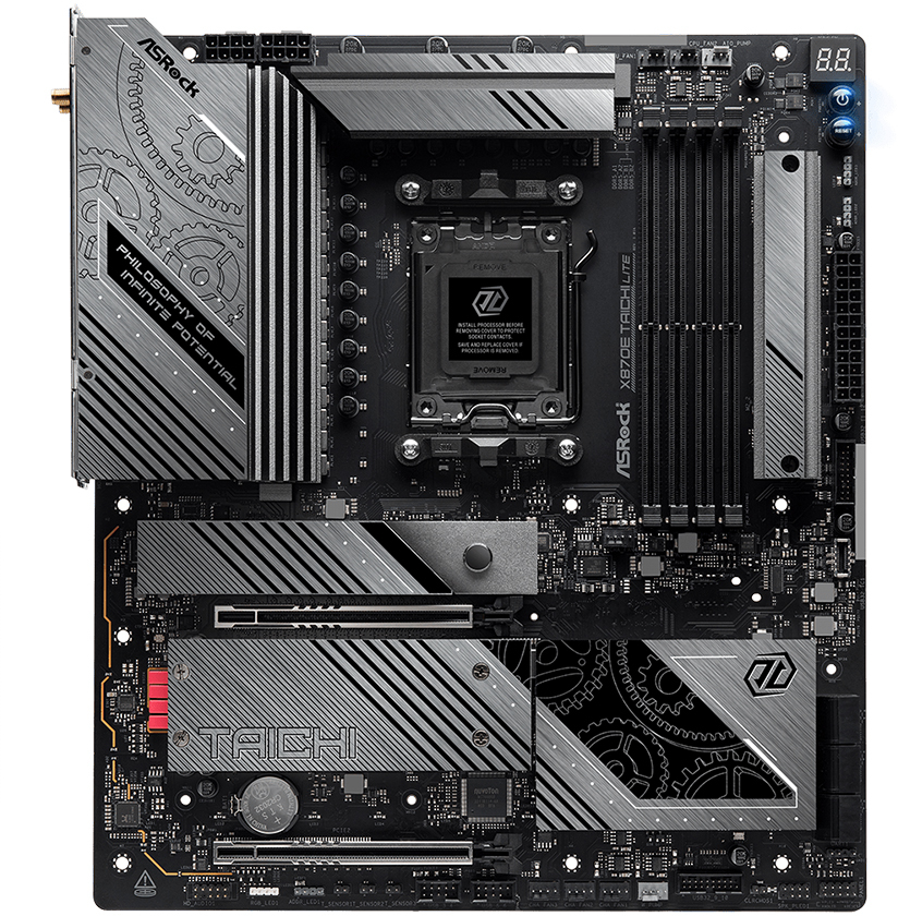 ASRock - Motherboard ASRock X870E Taichi Lite