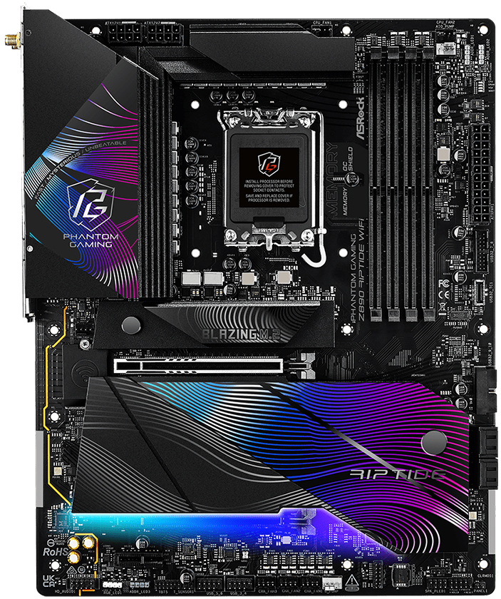 ASRock - Motherboard ASRock Z890 Riptide WiFi