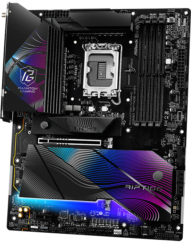 ASRock - Motherboard ASRock Z890 Riptide WiFi