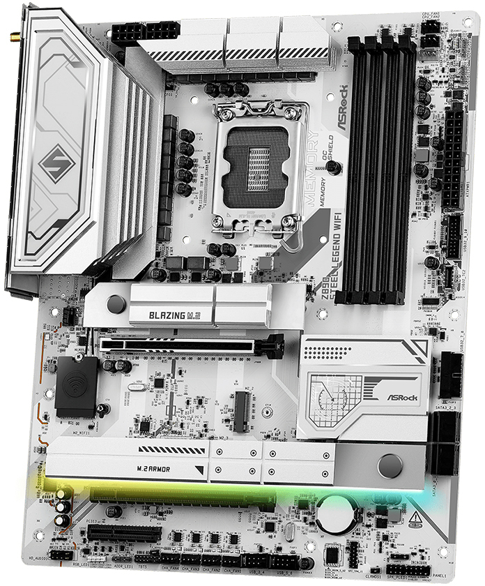 ASRock - Motherboard ASRock Z890 Steel Legend WiFi