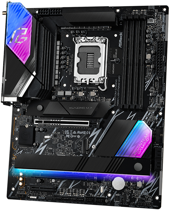 ASRock - Motherboard ASRock Z890 Lightning WiFi