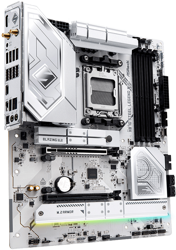 ASRock - Motherboard ASRock X870 Steel Legend WiFi