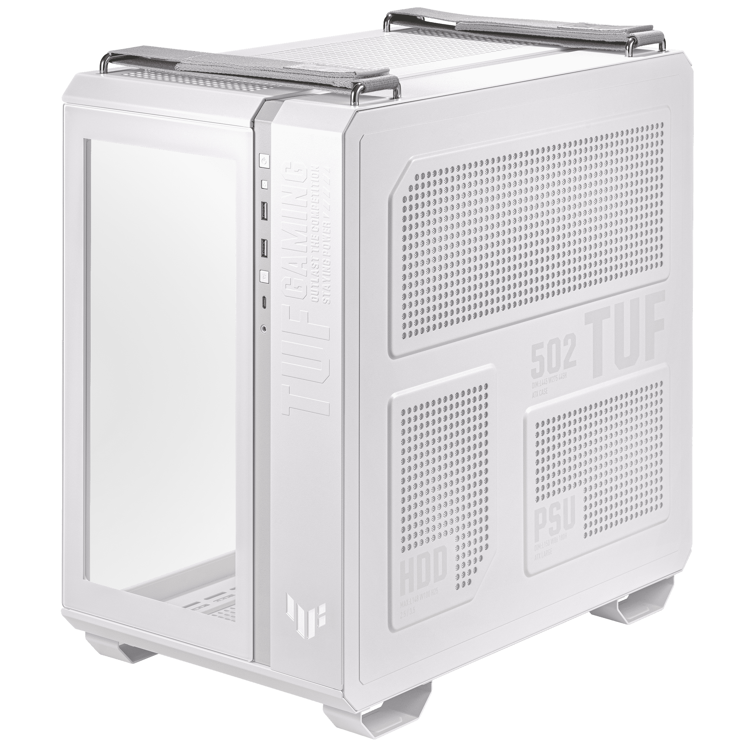Asus - Caixa ATX ASUS TUF Gaming GT502 Branco Vidro Temperado