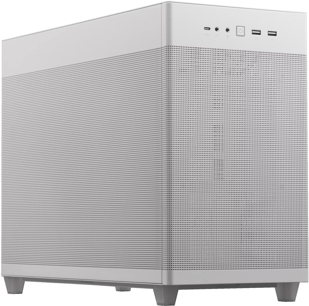 ** B Grade ** Caixa Micro-ATX ASUS Prime AP201 Mesh White Edition