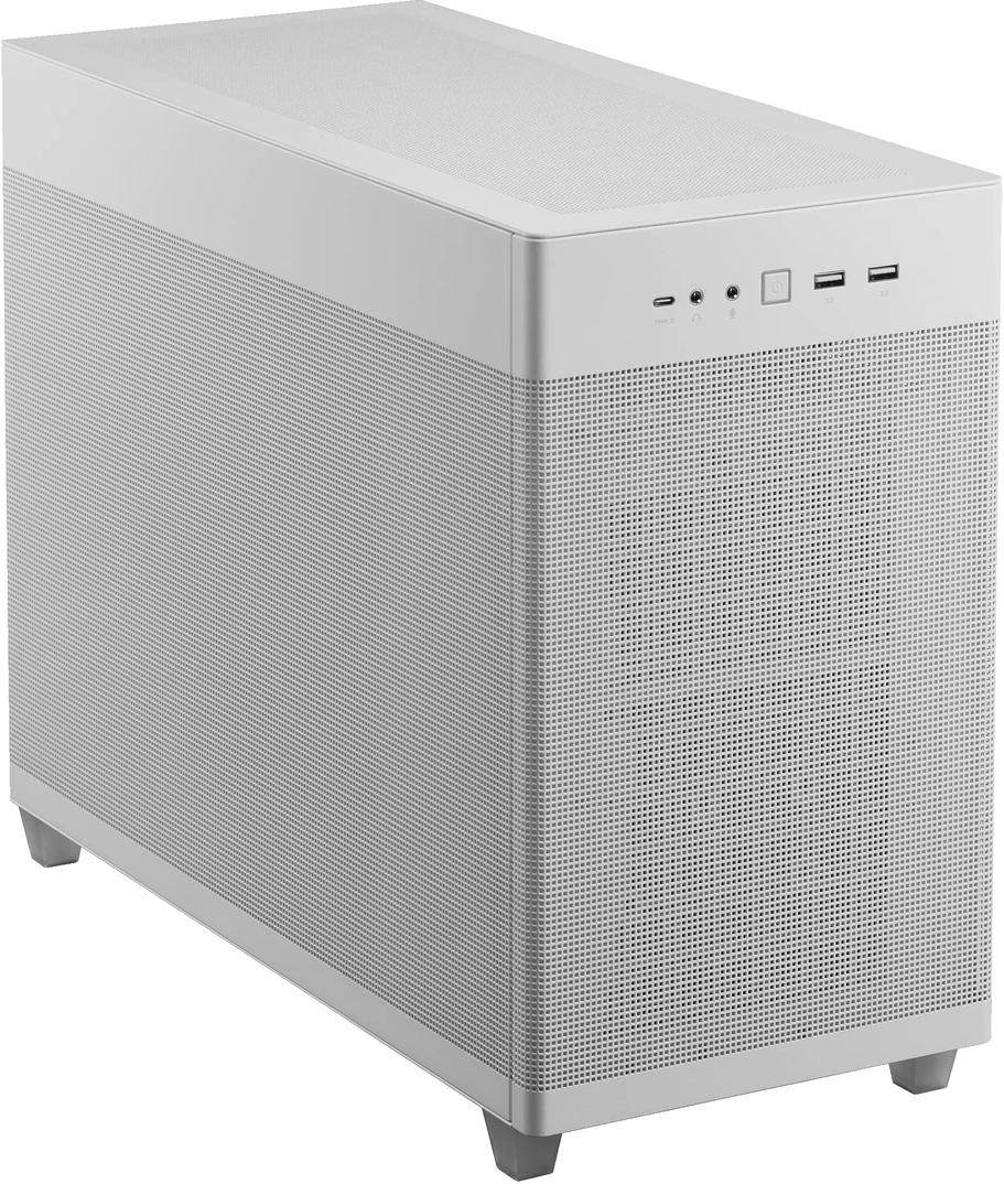 Asus - ** B Grade ** Caixa Micro-ATX ASUS Prime AP201 Mesh White Edition