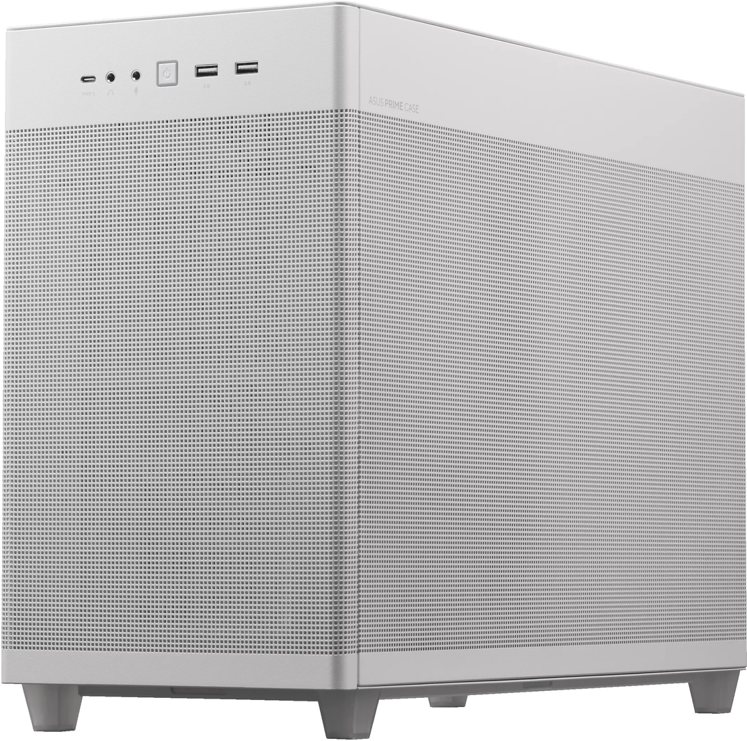 Asus - ** B Grade ** Caixa Micro-ATX ASUS Prime AP201 Mesh White Edition
