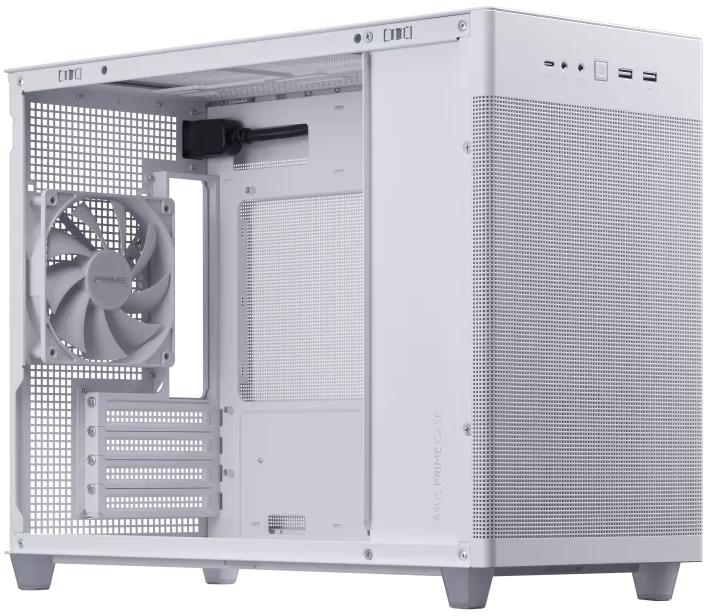 Asus - Caixa Micro-ATX ASUS Prime AP201 Mesh White Edition Vidro Temperado