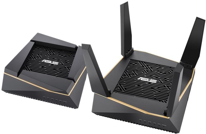 Asus - Router Asus RT-AX92U Tri-Band Wireless AX6100 WIFI 6 (Pack 2)