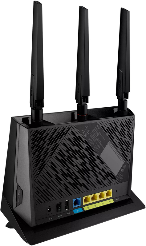 Asus - Router ASUS RT-AC86U 4G LTE Dual-Band Wireless AC2600
