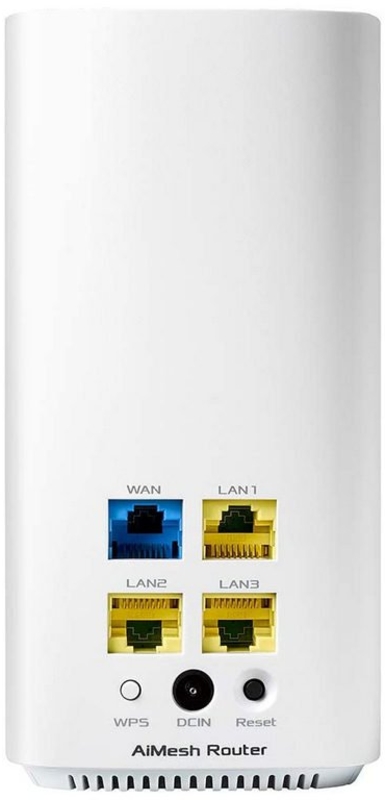 Asus - Sistema Mesh Asus ZenWiFi CD6 Dual Band Wireless AC1500 (Pack 3)