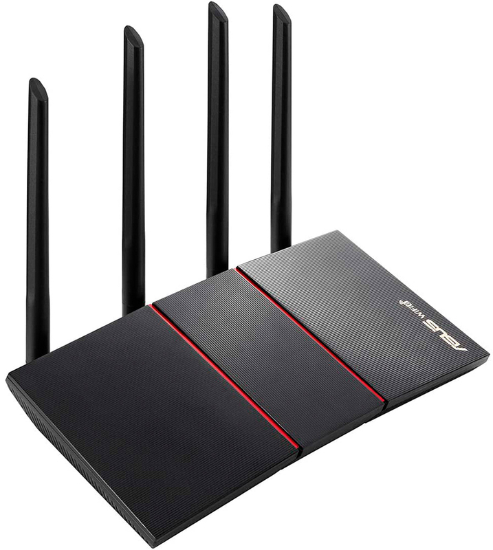 Asus - Router Asus RT-AX55 Dual-Band Wireless AX1800 WiFi 6