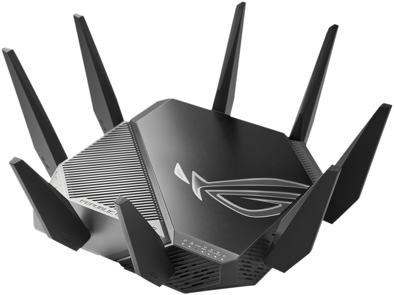 Asus - Router Gaming Asus Rapture GT-AXE11000 Tri-Band AiMesh Wireless WiFi6E