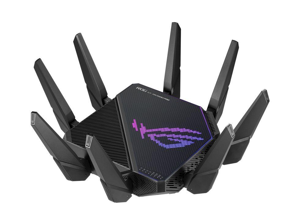 Asus - Router ASUS ROG Rapture GT-AX11000 Pro Tri-Band AiMesh WiFi 6 MI-MIMO