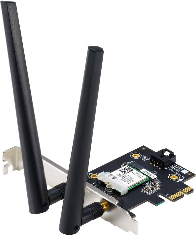 Placa de Rede Asus PCE-AX1800 Wireless AX1800 WiFi 6 PCIe