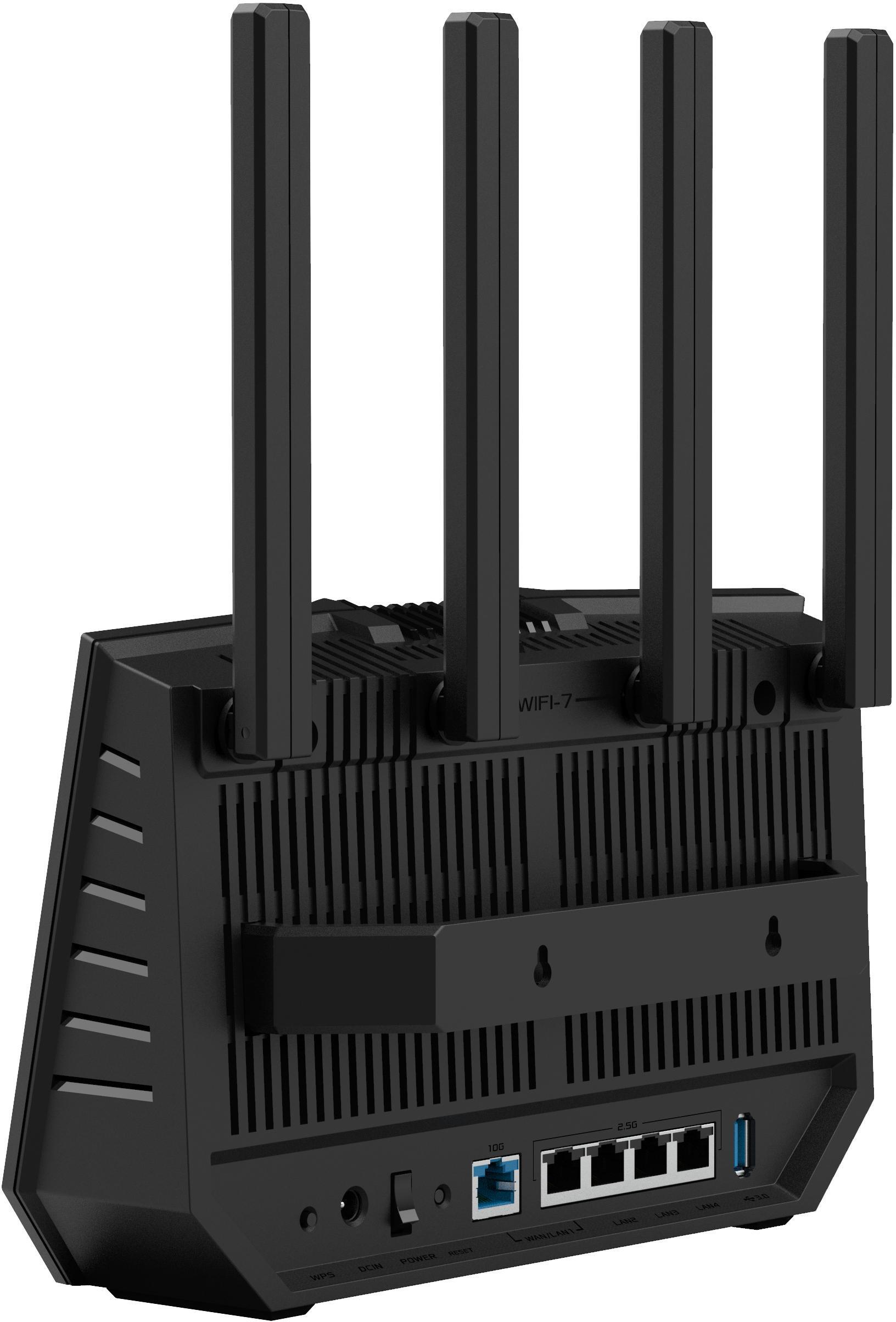 Asus - Router ASUS RT-BE92U BE9700 Tri-band AiMesh Extendable WiFi 7