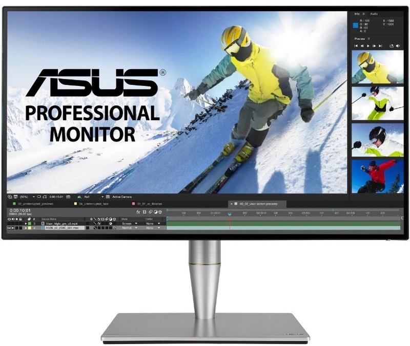  - ** B Grade ** Monitor Asus 27" ProArt PA27AC WQHD IPS 60Hz 5ms USB-C (45W) Thunderbolt 3