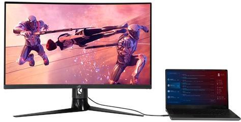 Asus - Monitor ASUS ROG STRIX 32" XG32VC VA WQHD 170Hz 1ms FreeSync Premium Pro DisplayHDR 400