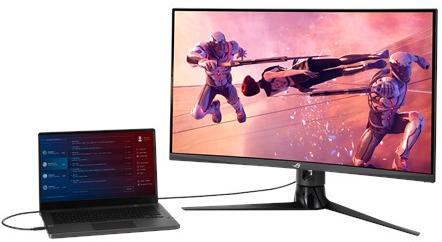 Asus - Monitor ASUS ROG STRIX 32" XG32VC VA WQHD 170Hz 1ms FreeSync Premium Pro DisplayHDR 400