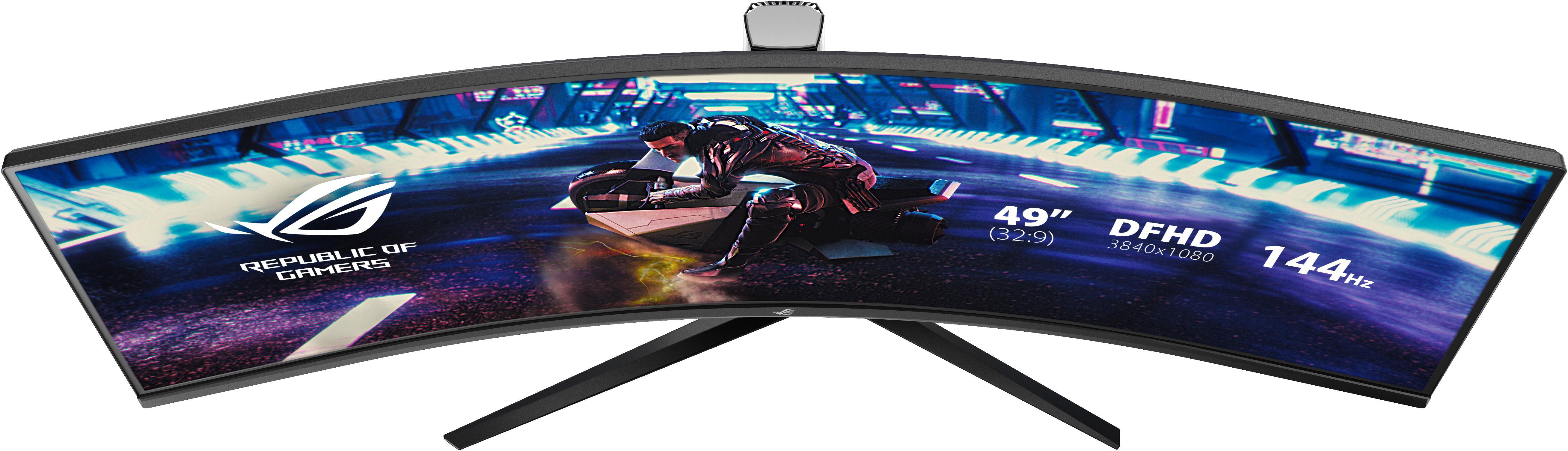 Asus - Monitor Curvo ASUS ROG STRIX 49" XG49VQ VA UWQHD 144Hz DisplayDisplayHDR 400 Radeon FreeSync 2