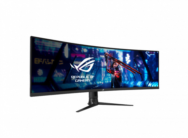 Asus - Monitor Curvo Asus 49" ROG STRIX XG49WCR VA Dual QHD 165Hz 1ms Smart KVM USB-C (PD90W)