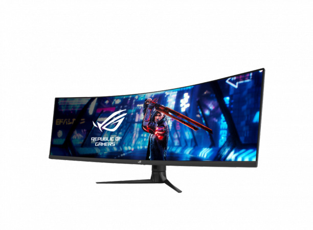 Asus - Monitor Curvo Asus 49" ROG STRIX XG49WCR VA Dual QHD 165Hz 1ms Smart KVM USB-C (PD90W)