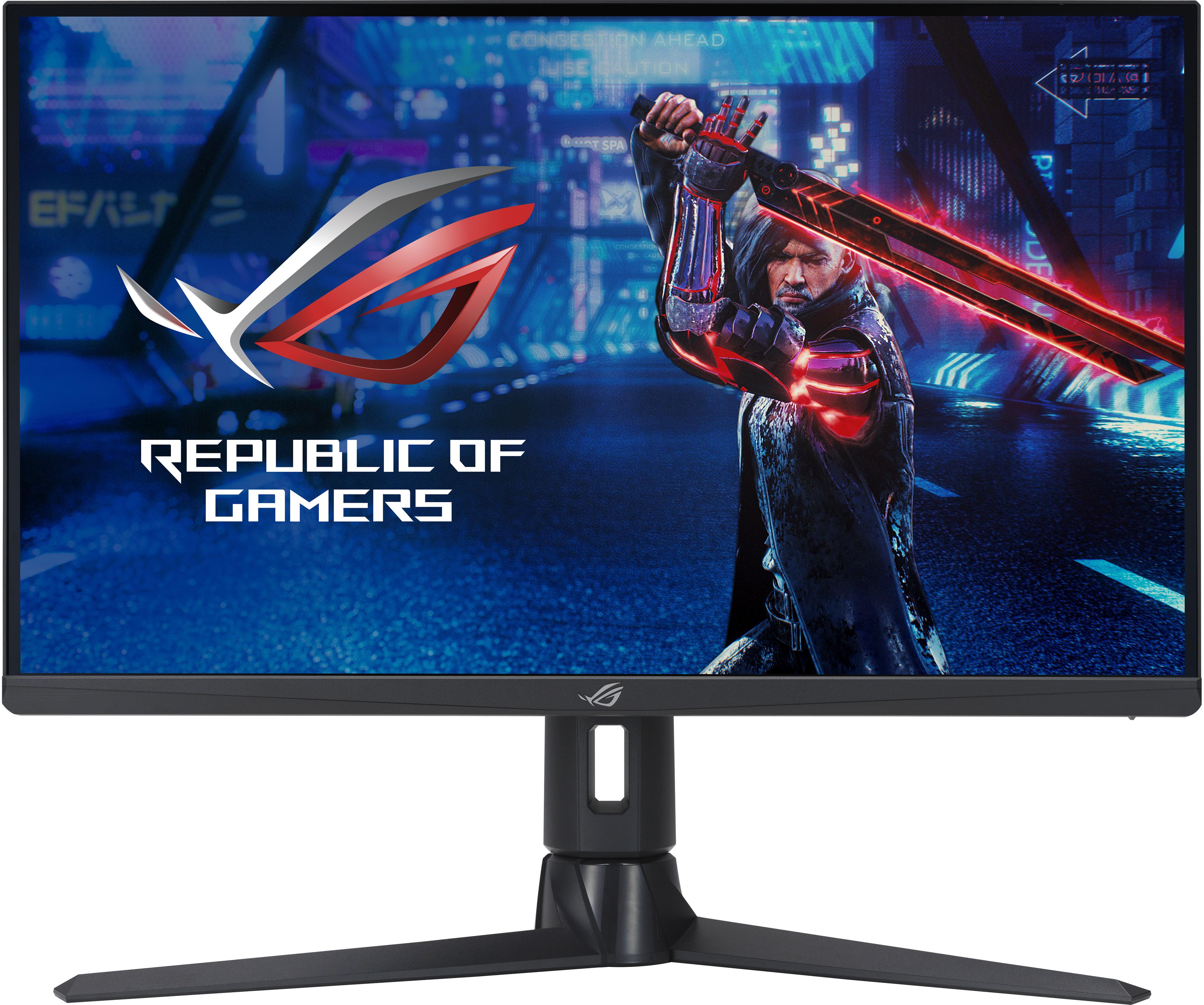 Asus - Monitor ASUS ROG STRIX 27" XG27AQMR Fast IPS QHD 300Hz 1ms G-SYNC Compatible / FreeSync Premium DisplayHDR 600