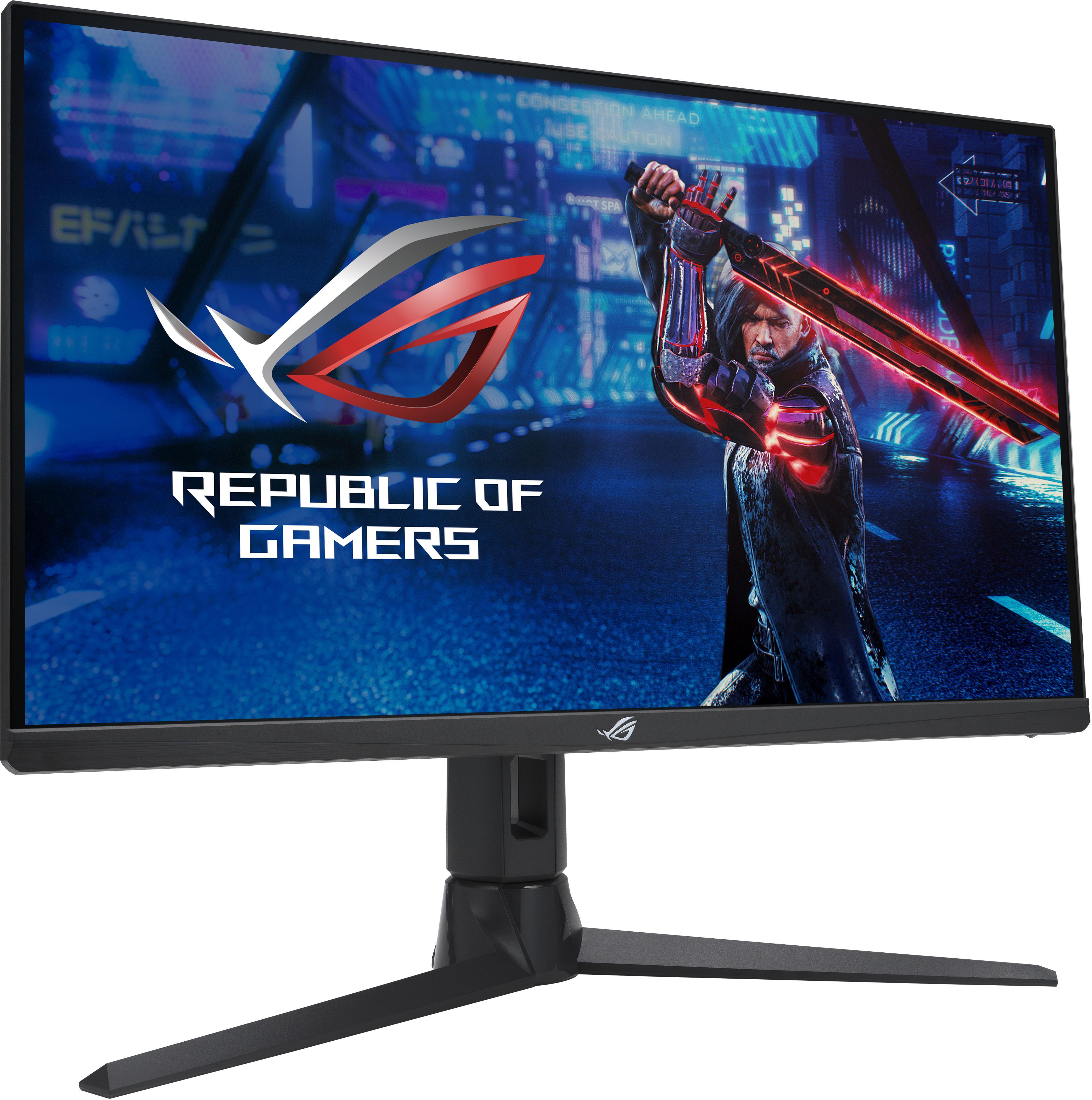 Asus - Monitor ASUS ROG STRIX 27" XG27AQMR Fast IPS QHD 300Hz 1ms G-SYNC Compatible / FreeSync Premium DisplayHDR 600