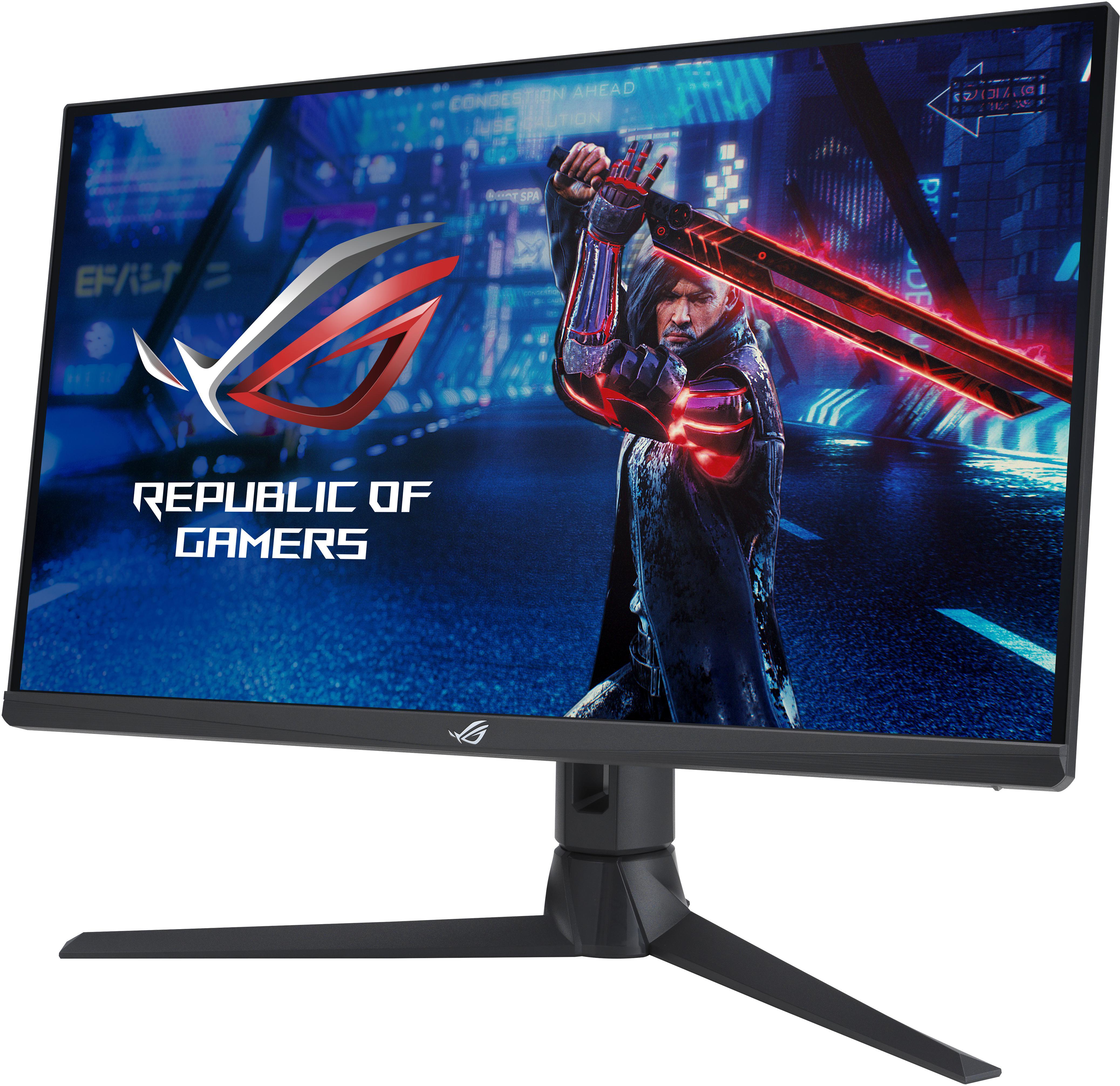 Asus - Monitor ASUS ROG STRIX 27" XG27AQMR Fast IPS QHD 300Hz 1ms G-SYNC Compatible / FreeSync Premium DisplayHDR 600