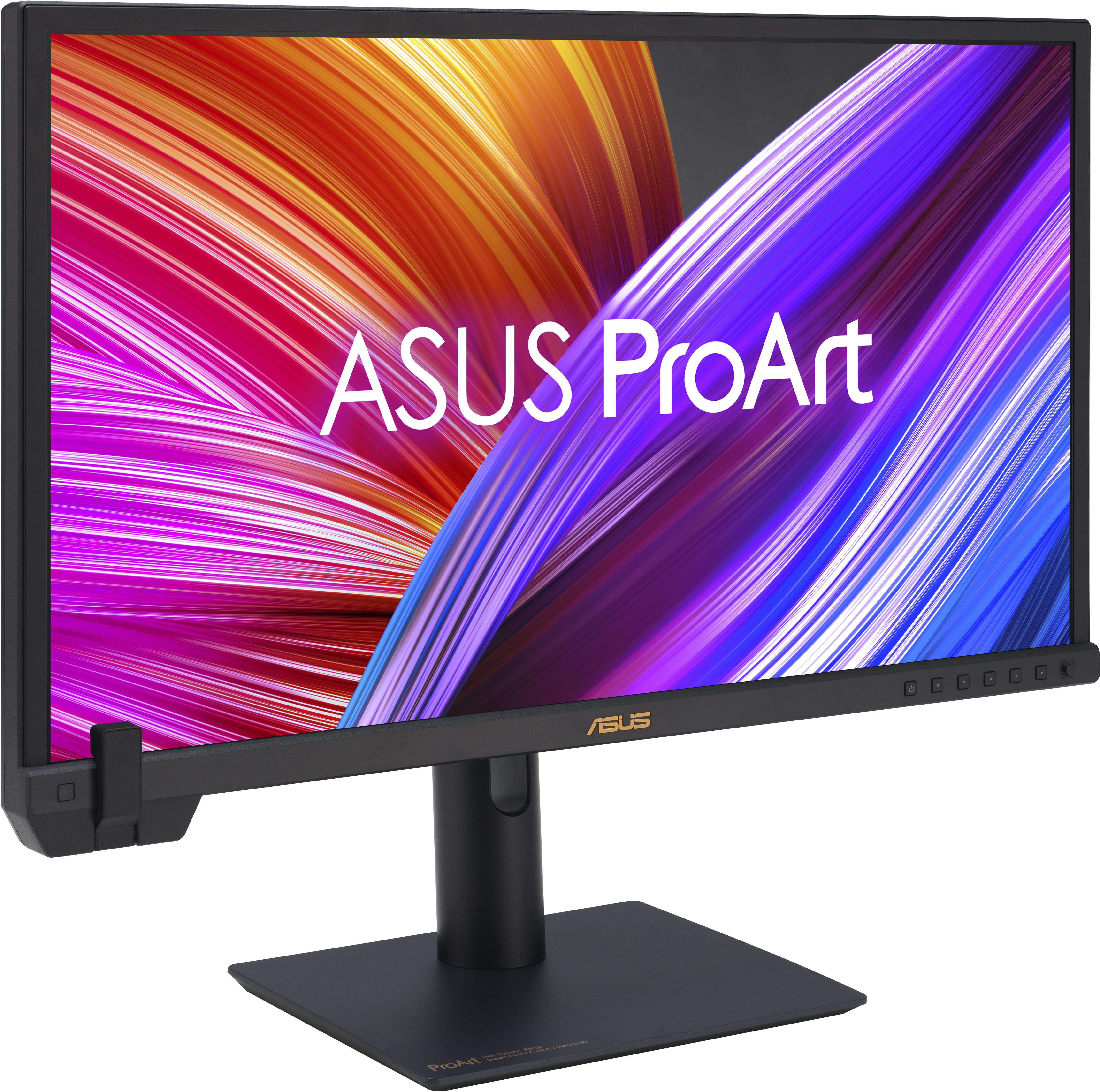 Asus - Monitor ASUS ProArt 24" PA24US IPS 4K Built-in Motorized Colorimeter Self / Auto Calibration USB-C (PD80W) DisplayHDR 600 Mac Comp