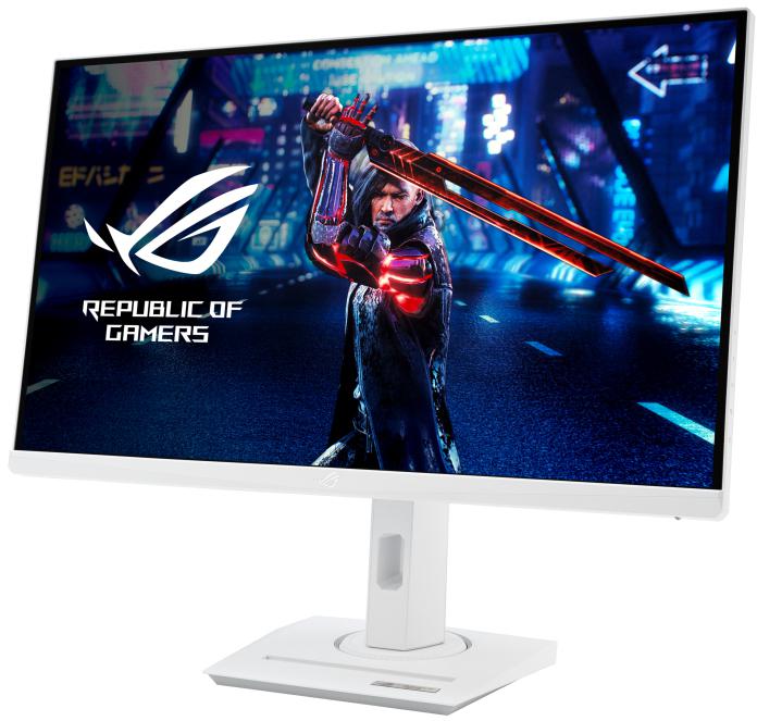 Asus - Monitor ASUS ROG STRIX 27" XG27ACS-W Fast IPS QHD 180Hz 1ms G-SYNC Compatible / FreeSync DisplayHDR 400 Branco