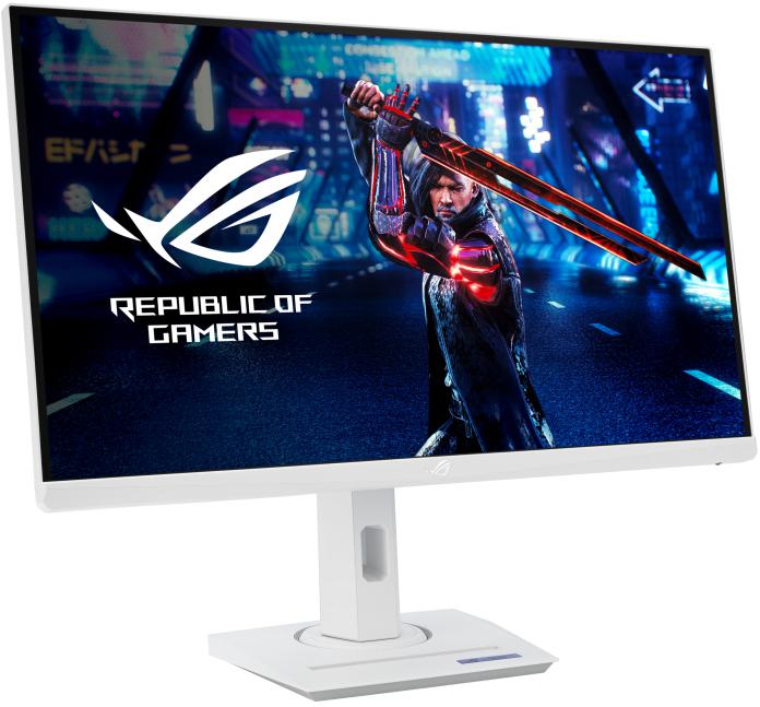 Asus - Monitor ASUS ROG STRIX 27" XG27ACS-W Fast IPS QHD 180Hz 1ms G-SYNC Compatible / FreeSync DisplayHDR 400 Branco