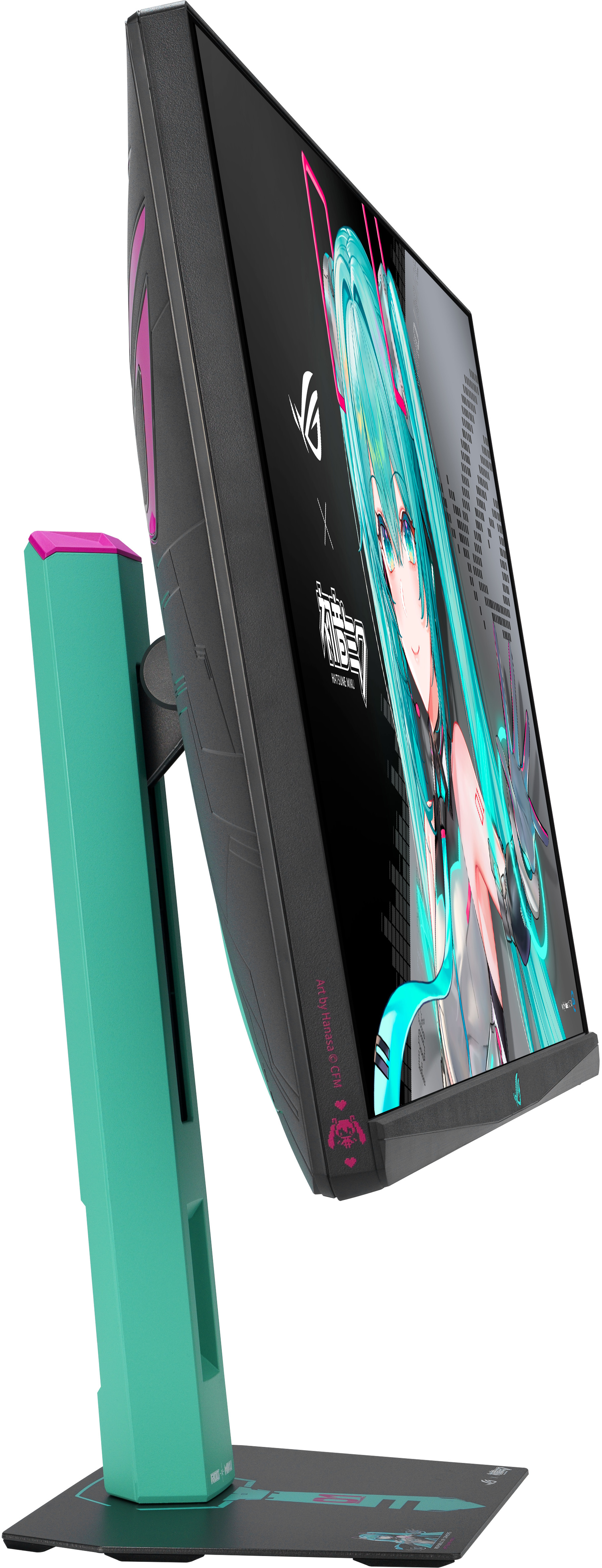 Asus - Monitor ASUS ROG STRIX 27" XG27ACMEG-G Hatsune Miku Edition QHD 360Hz Fast IPS 0.03ms