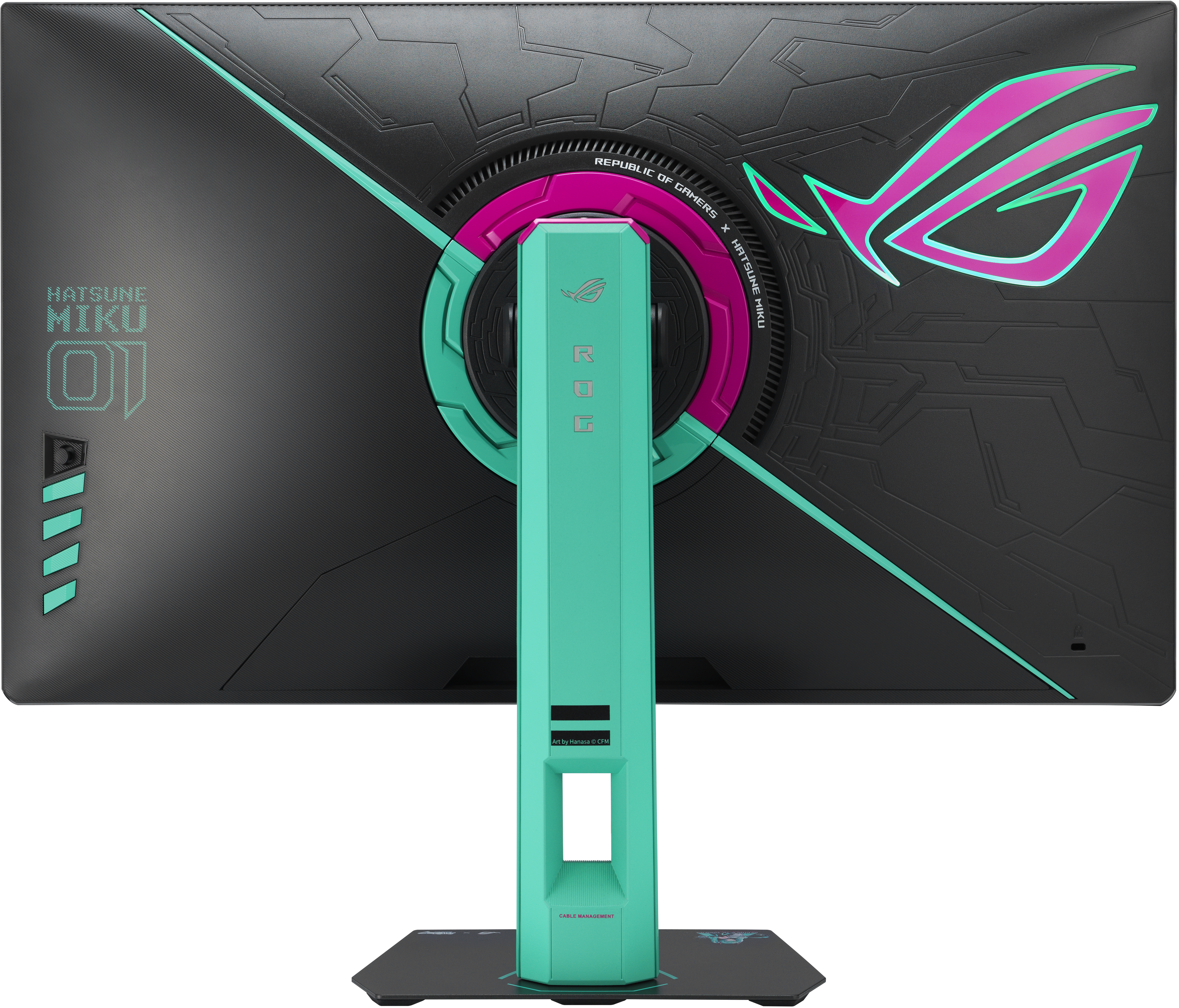 Asus - Monitor ASUS ROG STRIX 27" XG27ACMEG-G Hatsune Miku Edition QHD 360Hz Fast IPS 0.03ms