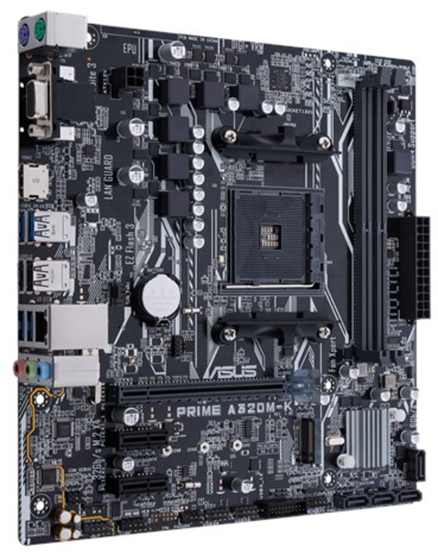 ** B Grade ** Motherboard Asus PRIME A320M-K