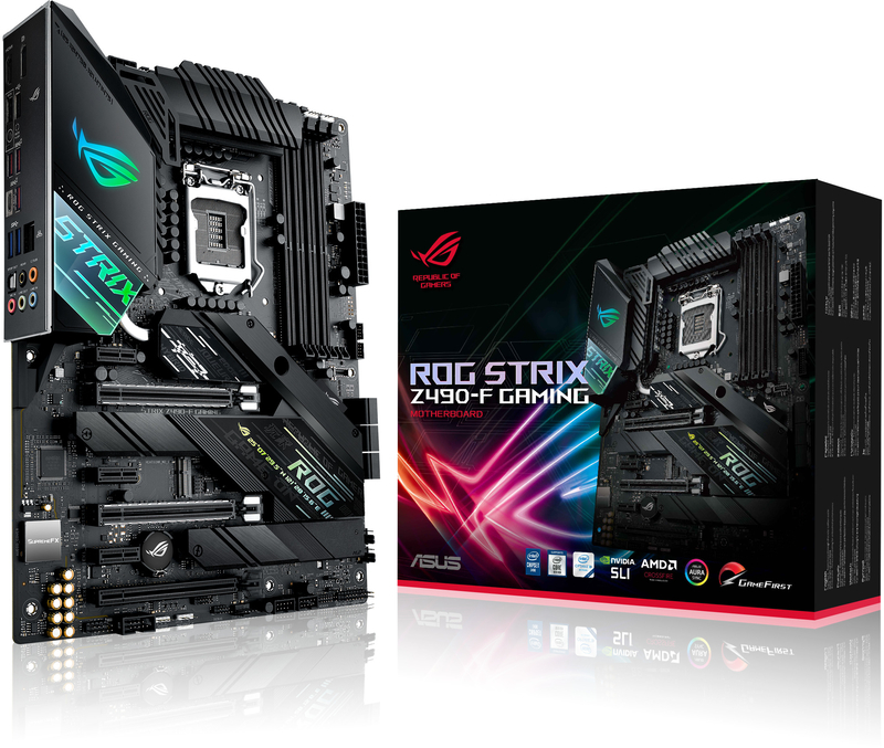 Asus - ** B Grade ** Motherboard Asus ROG Strix Z490-F Gaming