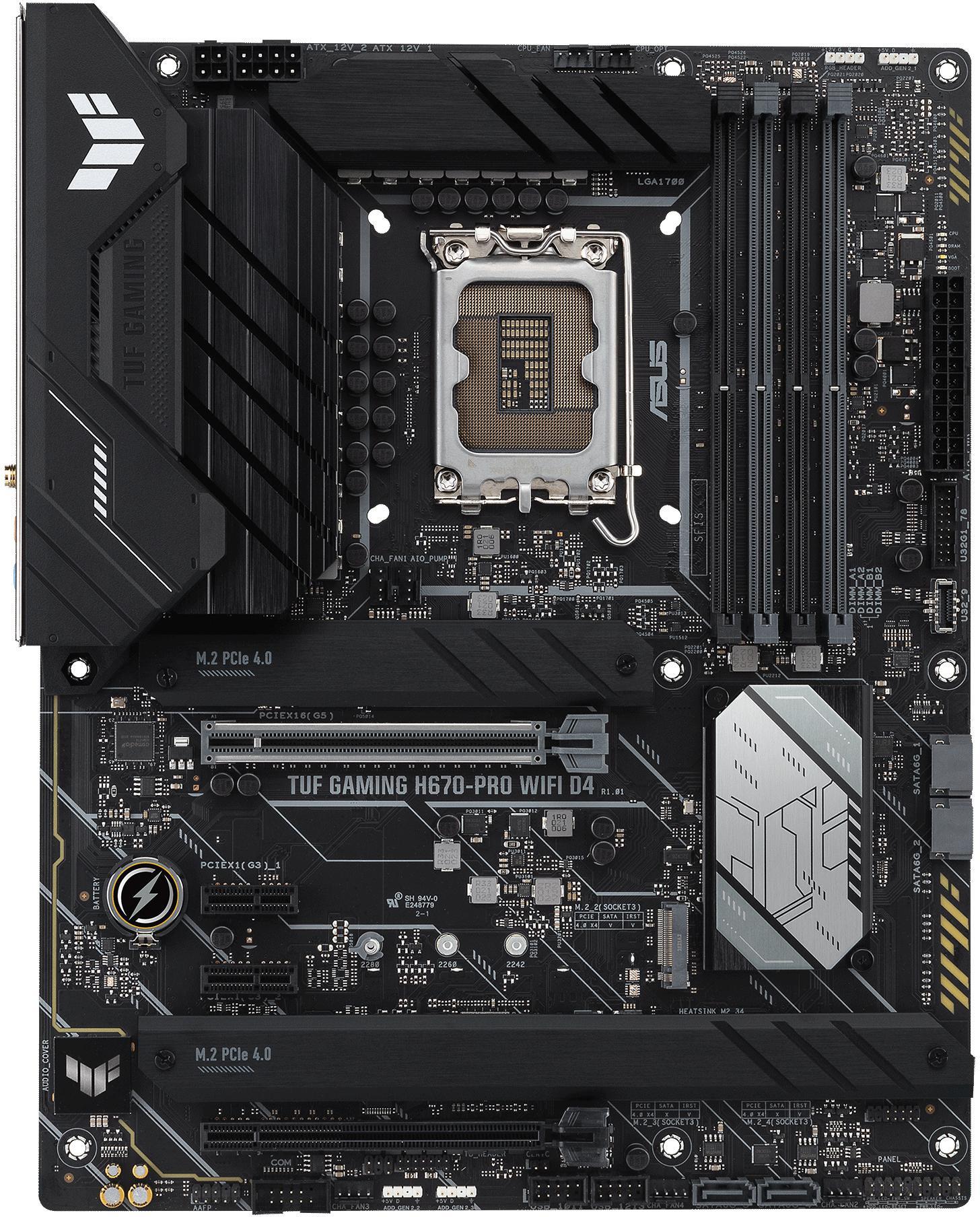 Asus - ** B Grade ** Motherboard Asus TUF H670-Pro Gaming WiFi D4