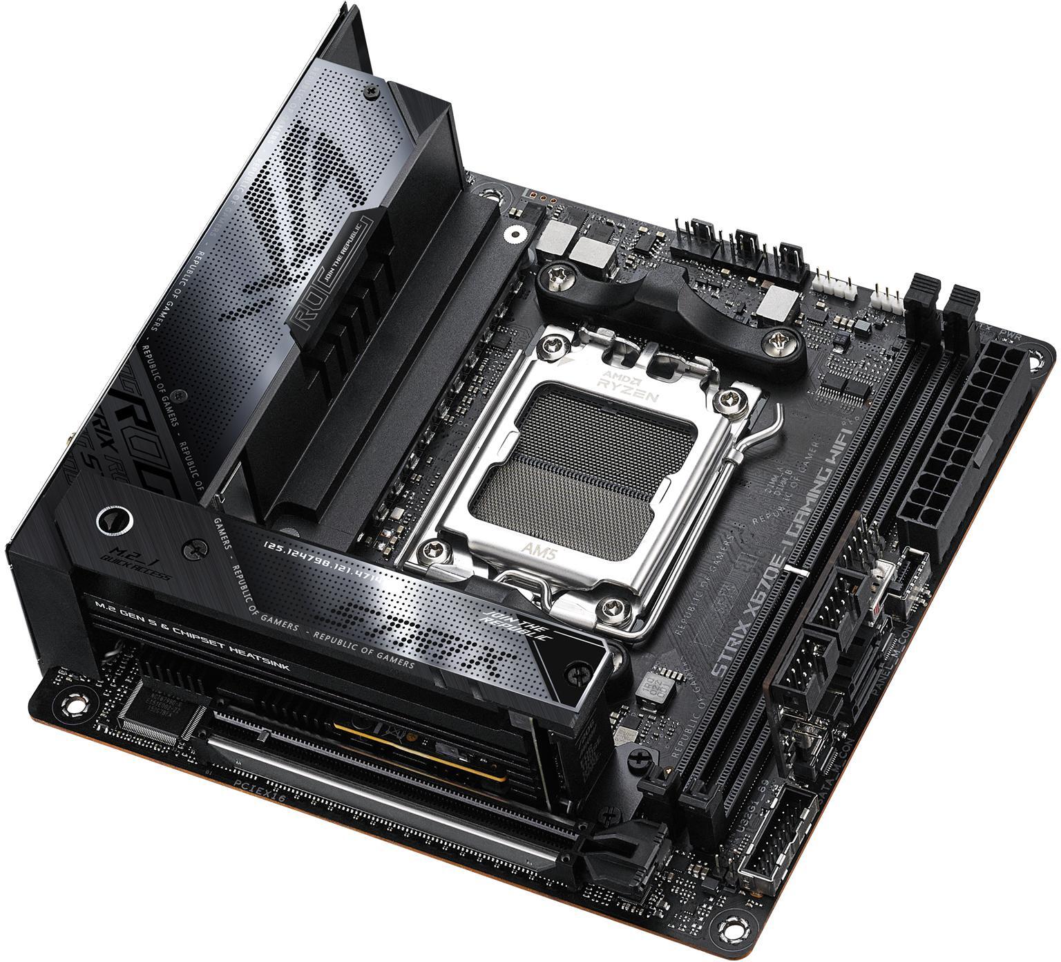 Asus - ** B Grade ** Motherboard Asus ROG Strix X670E-I Gaming WiFi