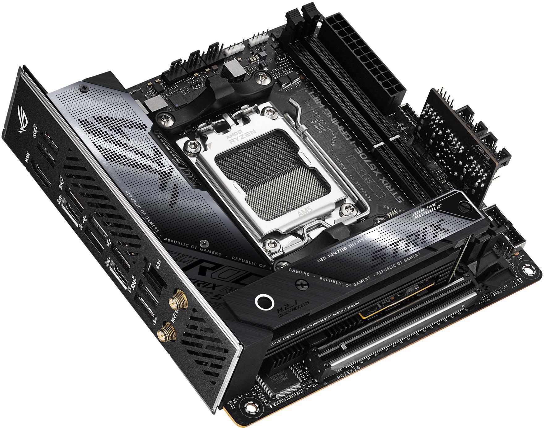 Asus - ** B Grade ** Motherboard Asus ROG Strix X670E-I Gaming WiFi