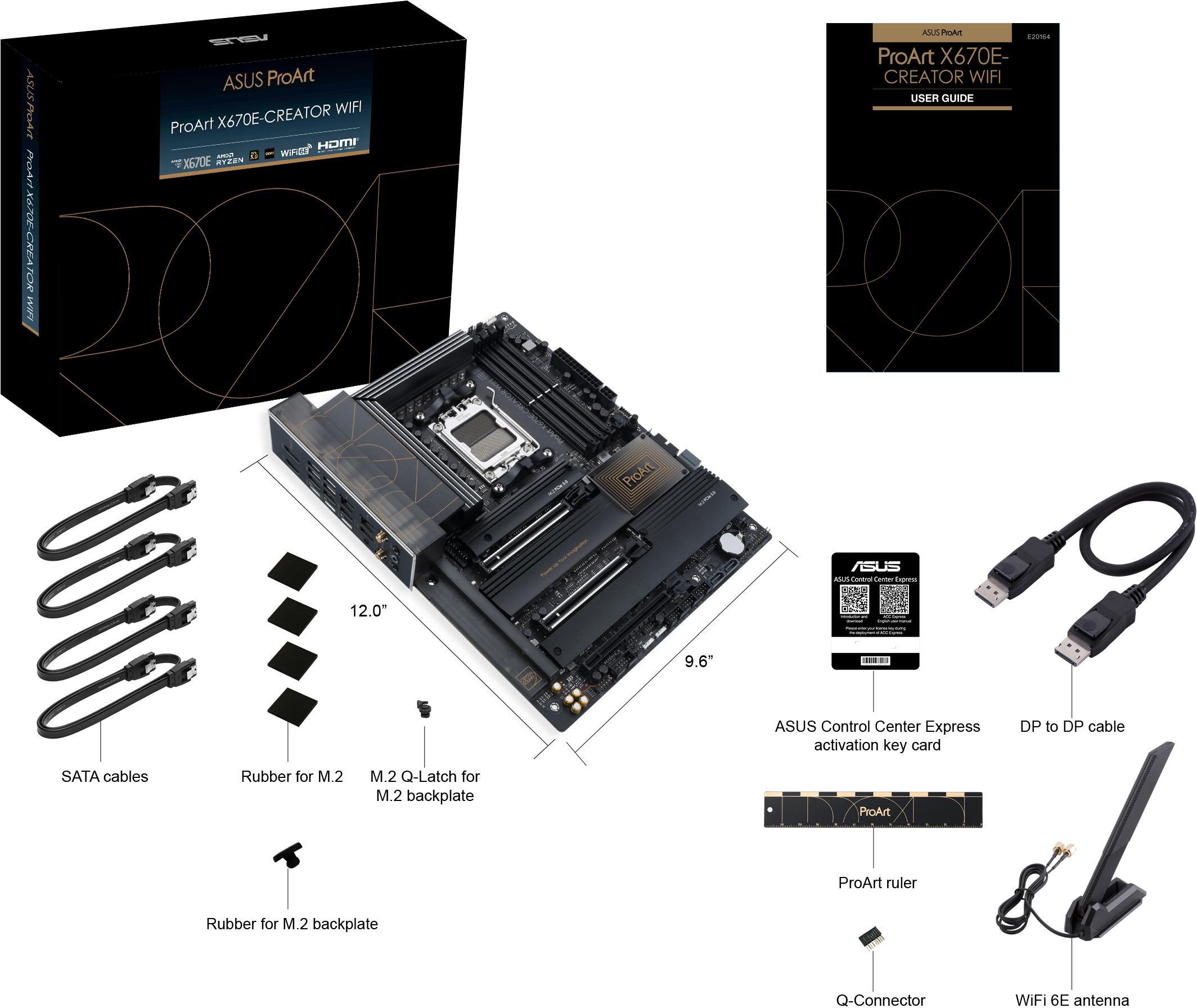 Asus - ** B Grade ** Motherboard Asus ProArt X670E Creator WiFi