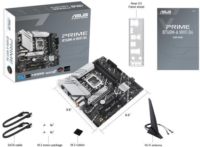 Asus - ** B Grade ** Motherboard Asus PRIME B760M-A WiFi D4