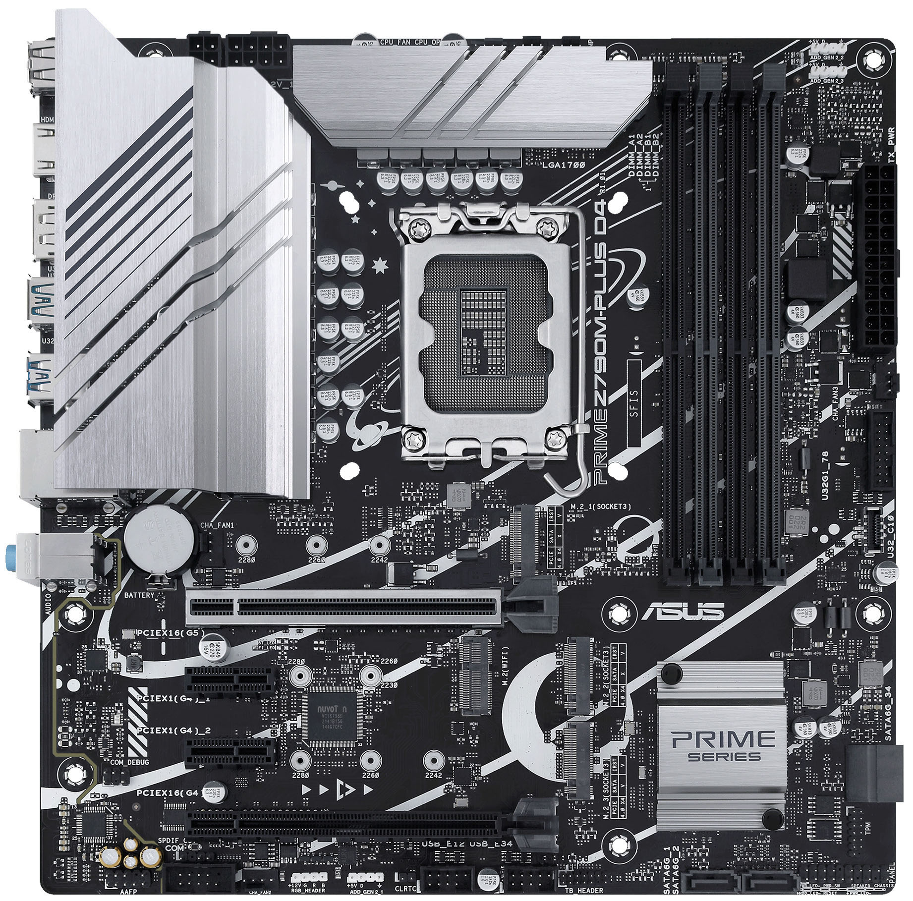 Asus - ** B Grade ** Motherboard Asus PRIME Z790M-Plus D4