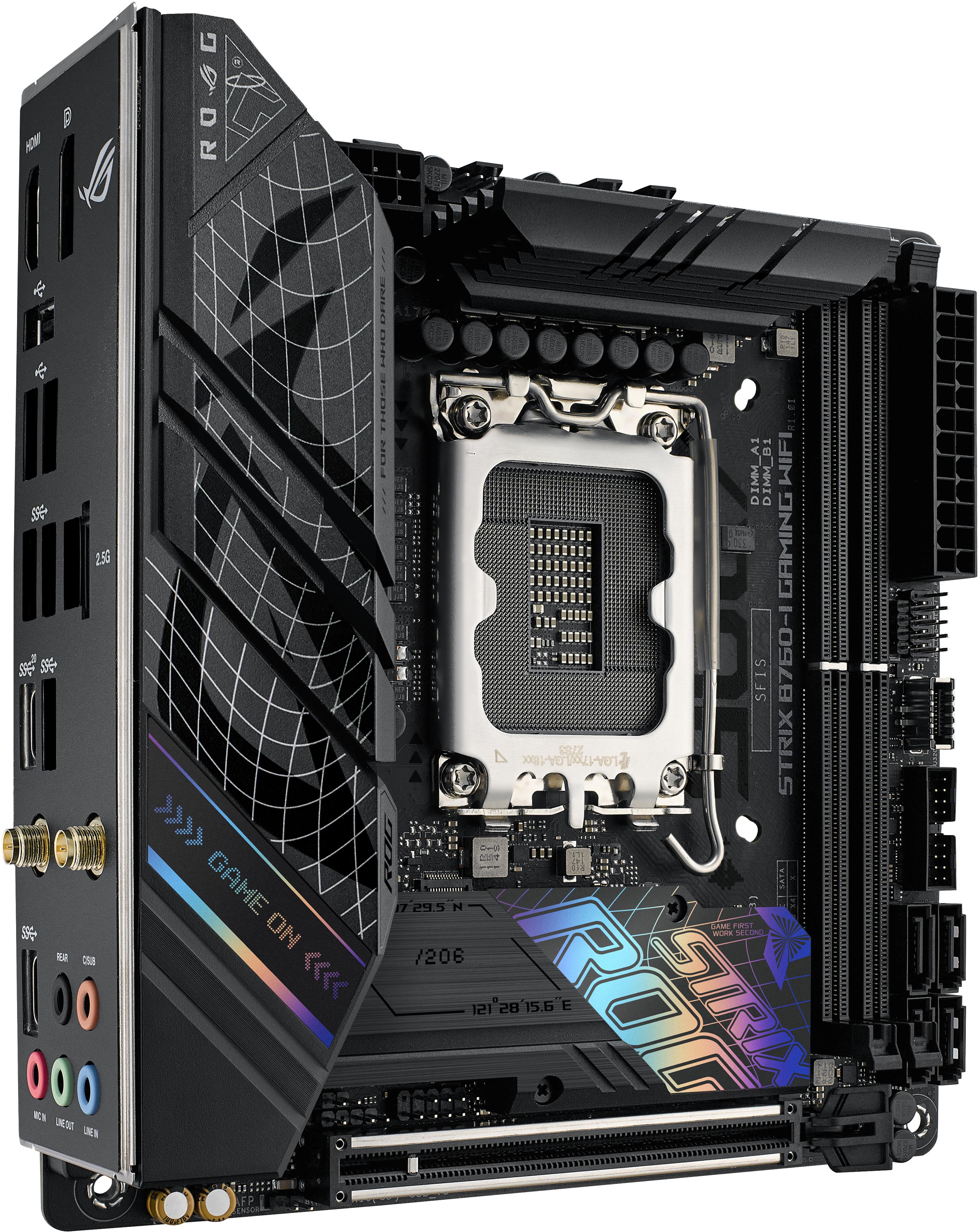 Asus - ** B Grade ** Motherboard Asus ROG Strix B760-I Gaming WiFi