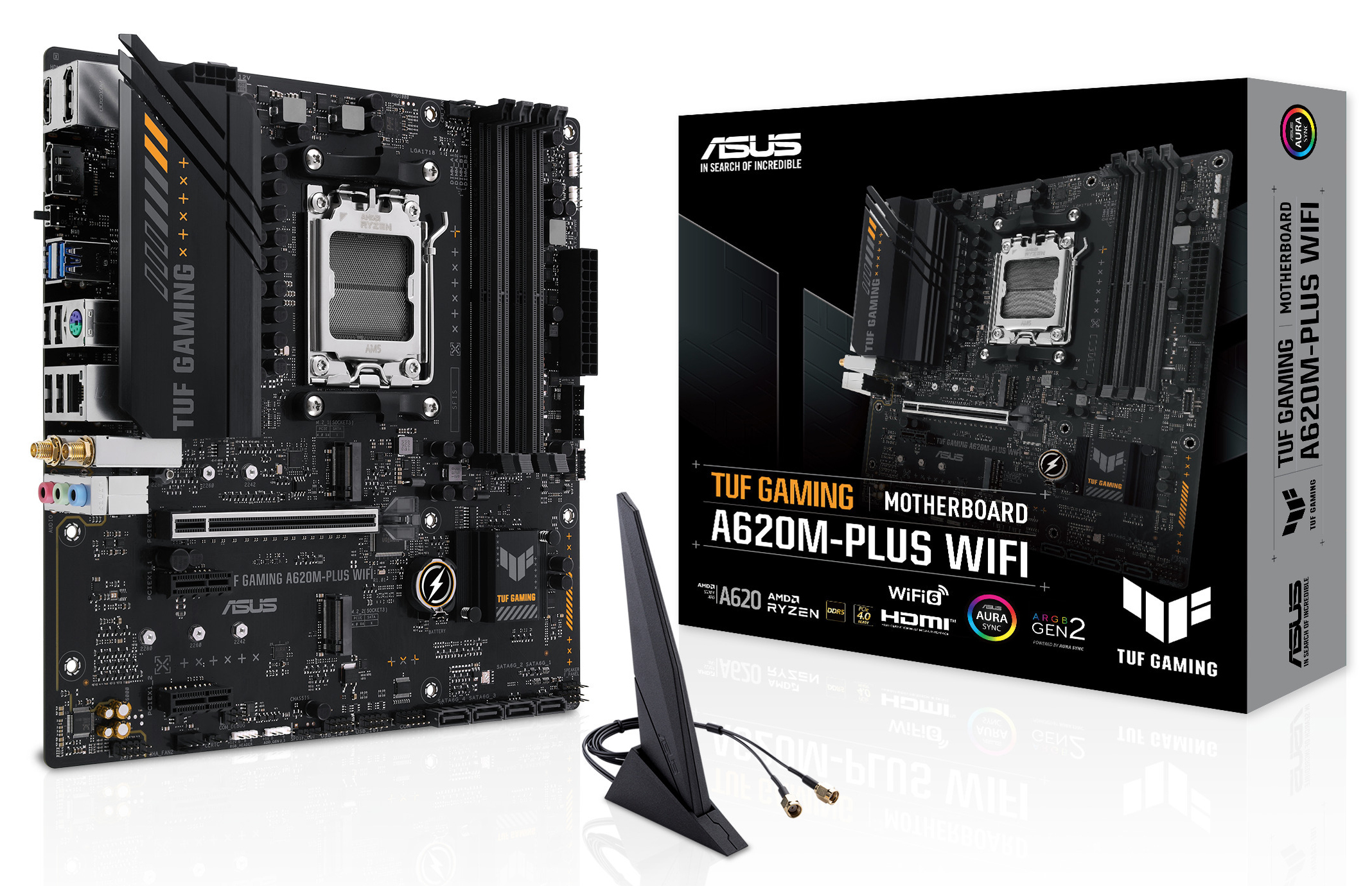 Motherboard Asus TUF A620M-Plus Gaming WiFi