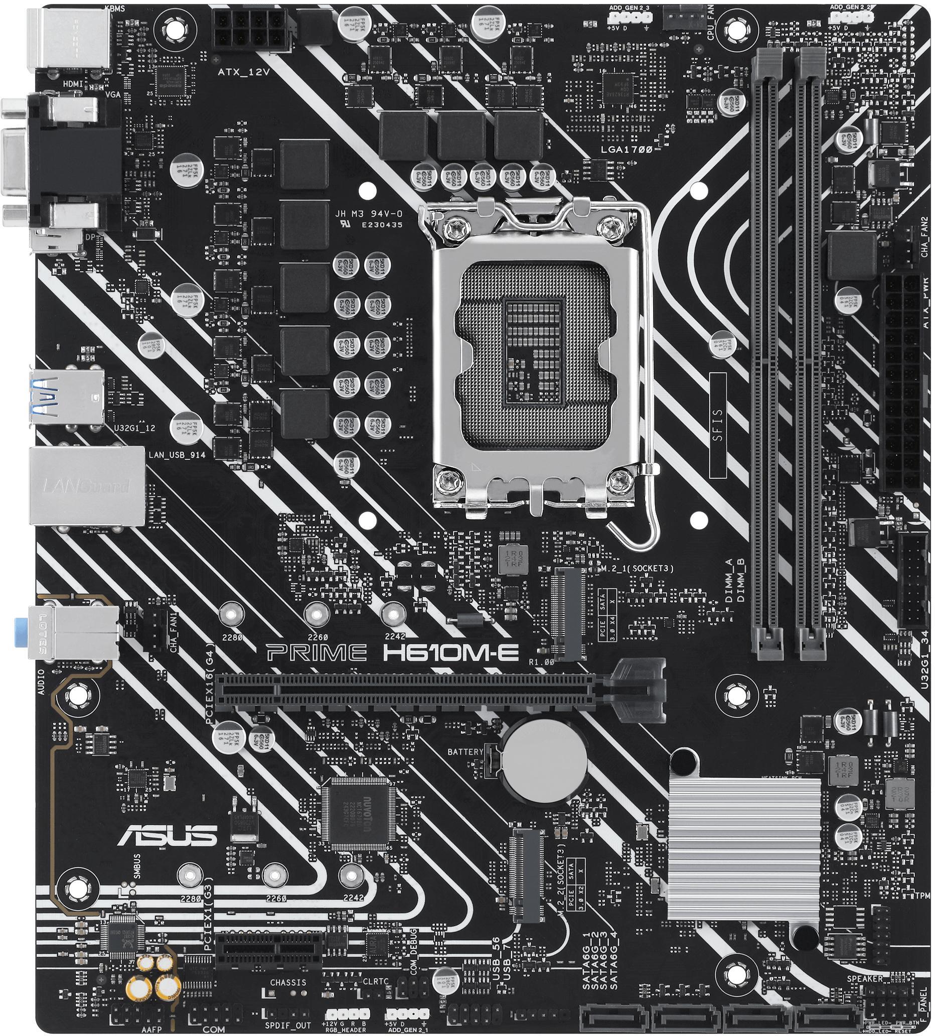 ** B Grade ** Motherboard Asus PRIME H610M-E CSM