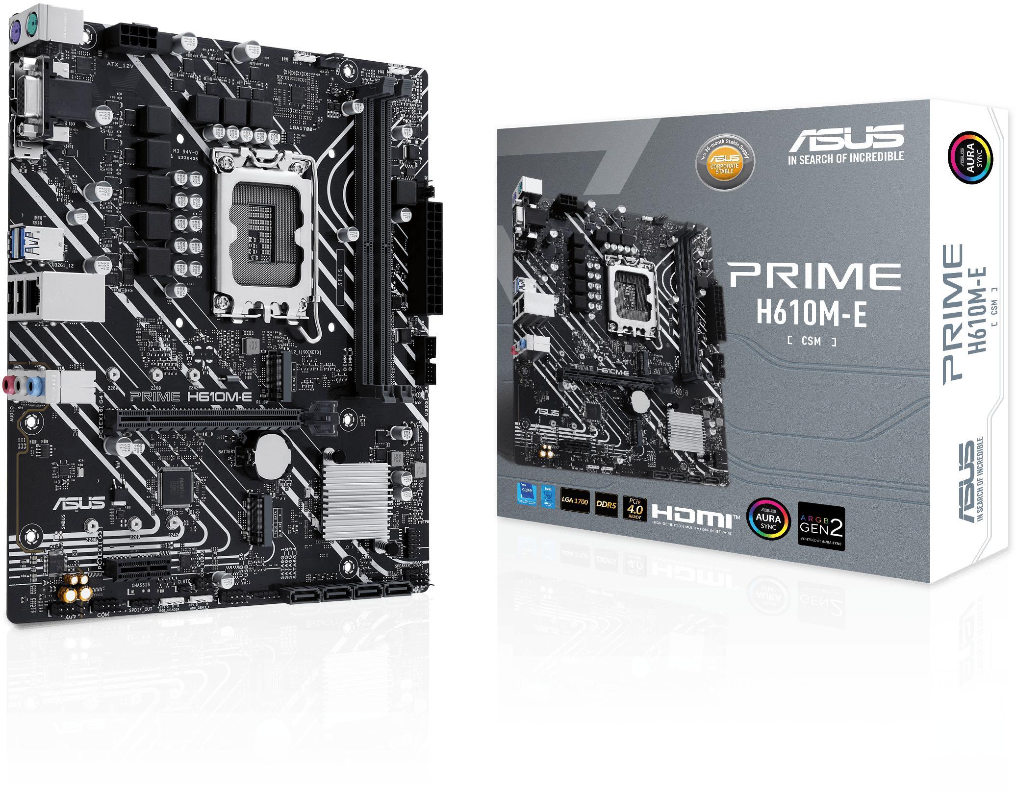 Asus - ** B Grade ** Motherboard Asus PRIME H610M-E CSM