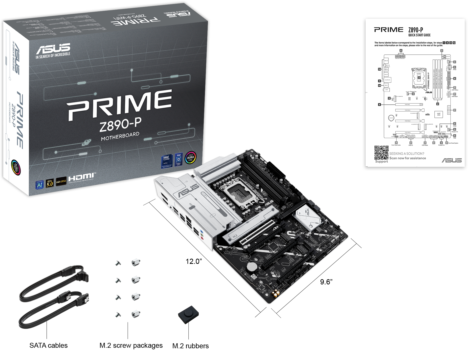 Asus - Motherboard Asus PRIME Z890-P